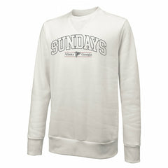 Majestic Threads Unisex Sundays Block Letter Crewneck Pullover Sweatshirt - Atlanta Falcons Pullover