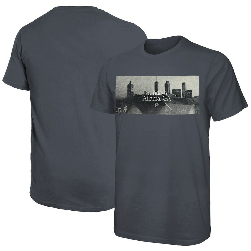 Majestic Threads Sundays Skyline T-Shirt - Atlanta Falcons T-shirts