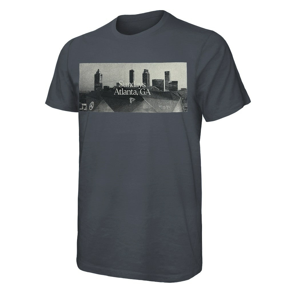 Majestic Threads Sundays Skyline T-Shirt - Atlanta Falcons T-shirts