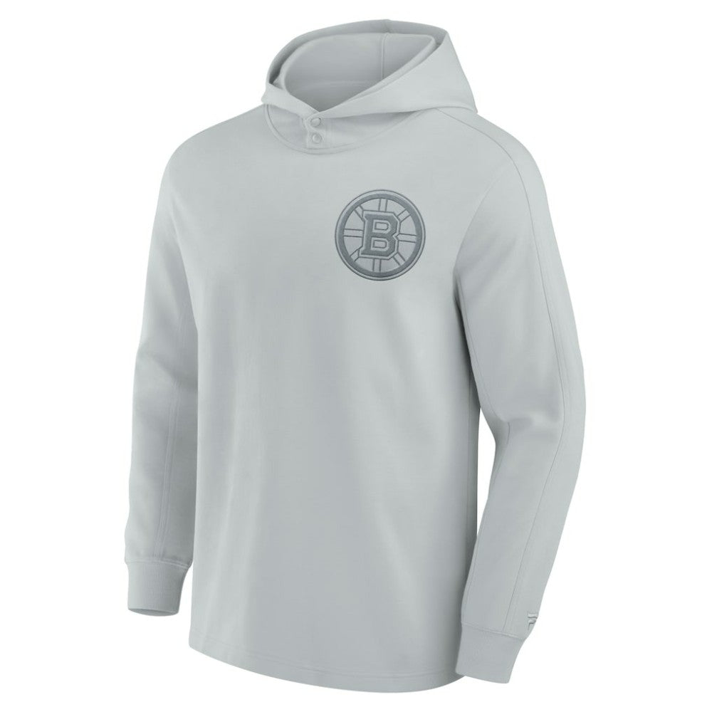 NHL Boston Bruins Fanatics Elements Lightweight Tri-Blend Fleece Hoodie