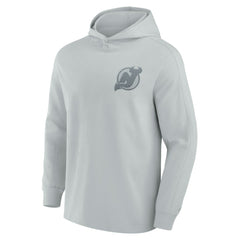NHL New Jersey Devils Fanatics Elements Lightweight Tri-Blend Fleece Hoodie