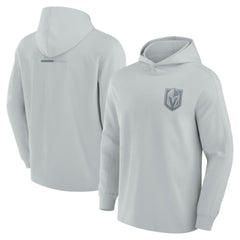 NHL Vegas Golden Knights Fanatics Elements Lightweight Tri-Blend Fleece Hoodie