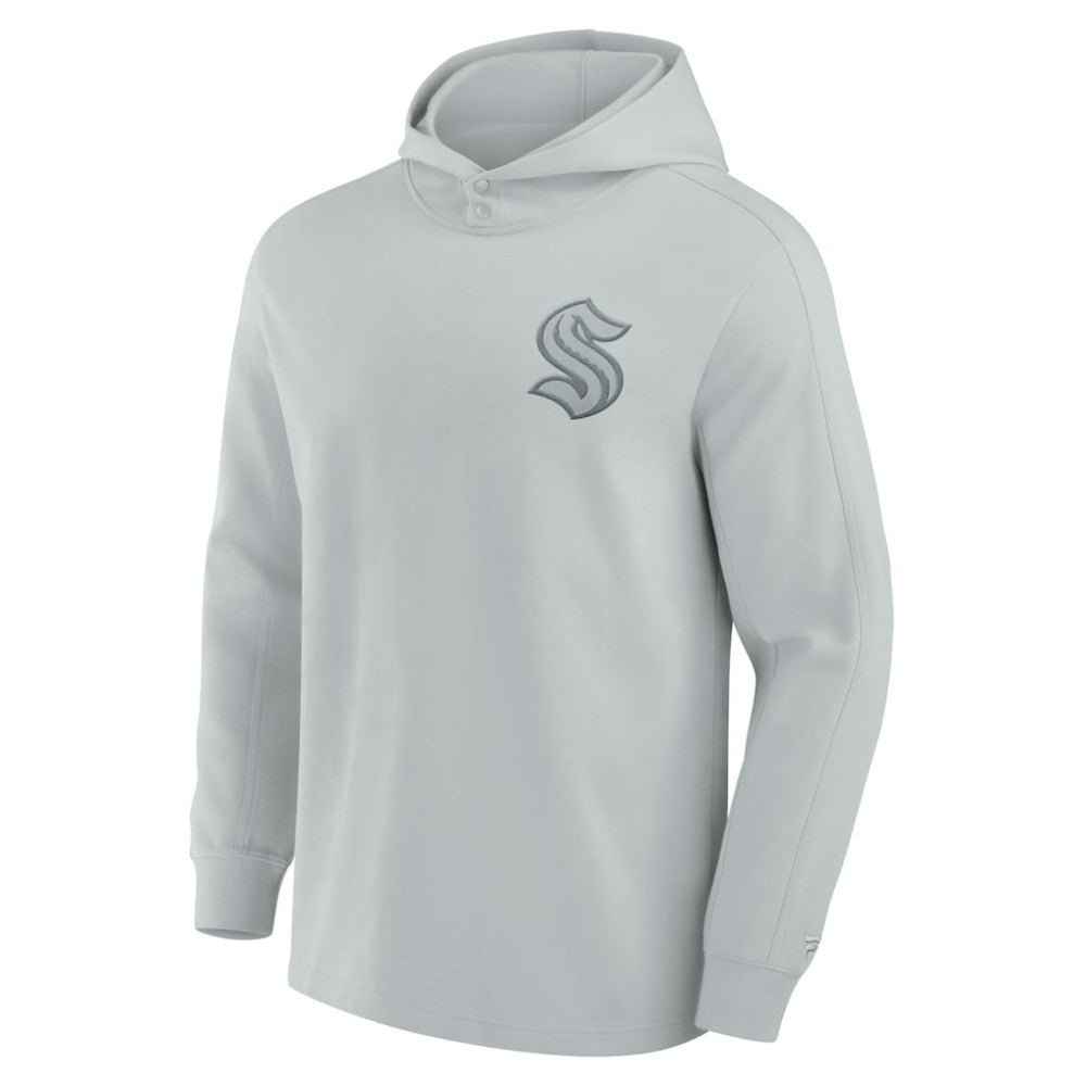 NHL Seattle Kraken Fanatics Elements Lightweight Tri-Blend Fleece Hoodie