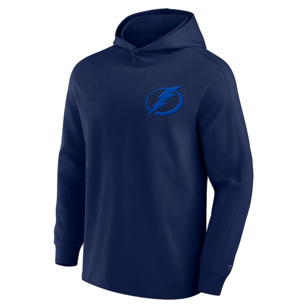 NHL Tampa Bay Lightning Fanatics Elements Lightweight Tri-Blend Fleece Hoodie