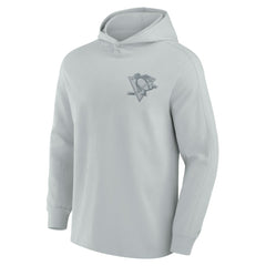 NHL Pittsburgh Penguins Fanatics Elements Lightweight Tri-Blend Fleece Hoodie