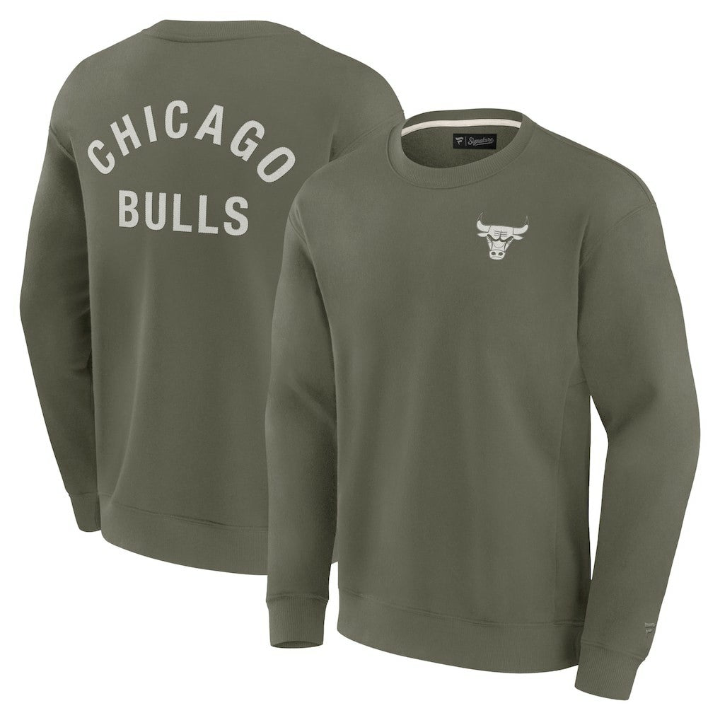 Fanatics Chicago Bulls Unisex Elements Super Soft Fleece Pullover Sweatshirt