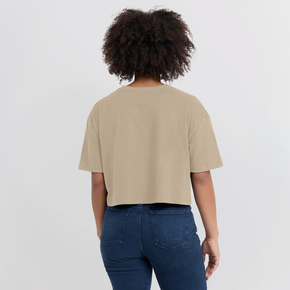 Fanatics New York Knicks Women's Elements Super Soft Boxy Cropped T-Shirt