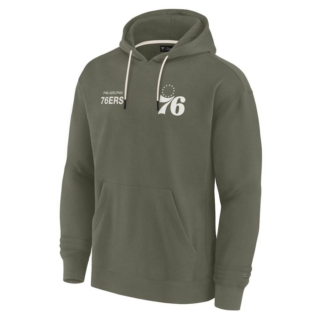 Fanatics Philadelphia 76ers Unisex Elements Super Soft Fleece Pullover Hoodie