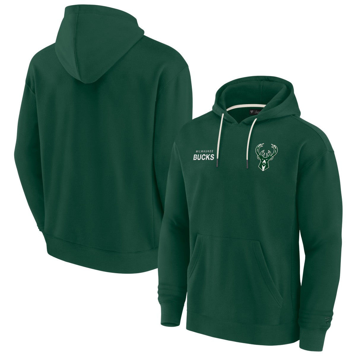 Fanatics Milwaukee Bucks Unisex Elements Super Soft Fleece Pullover Hoodie