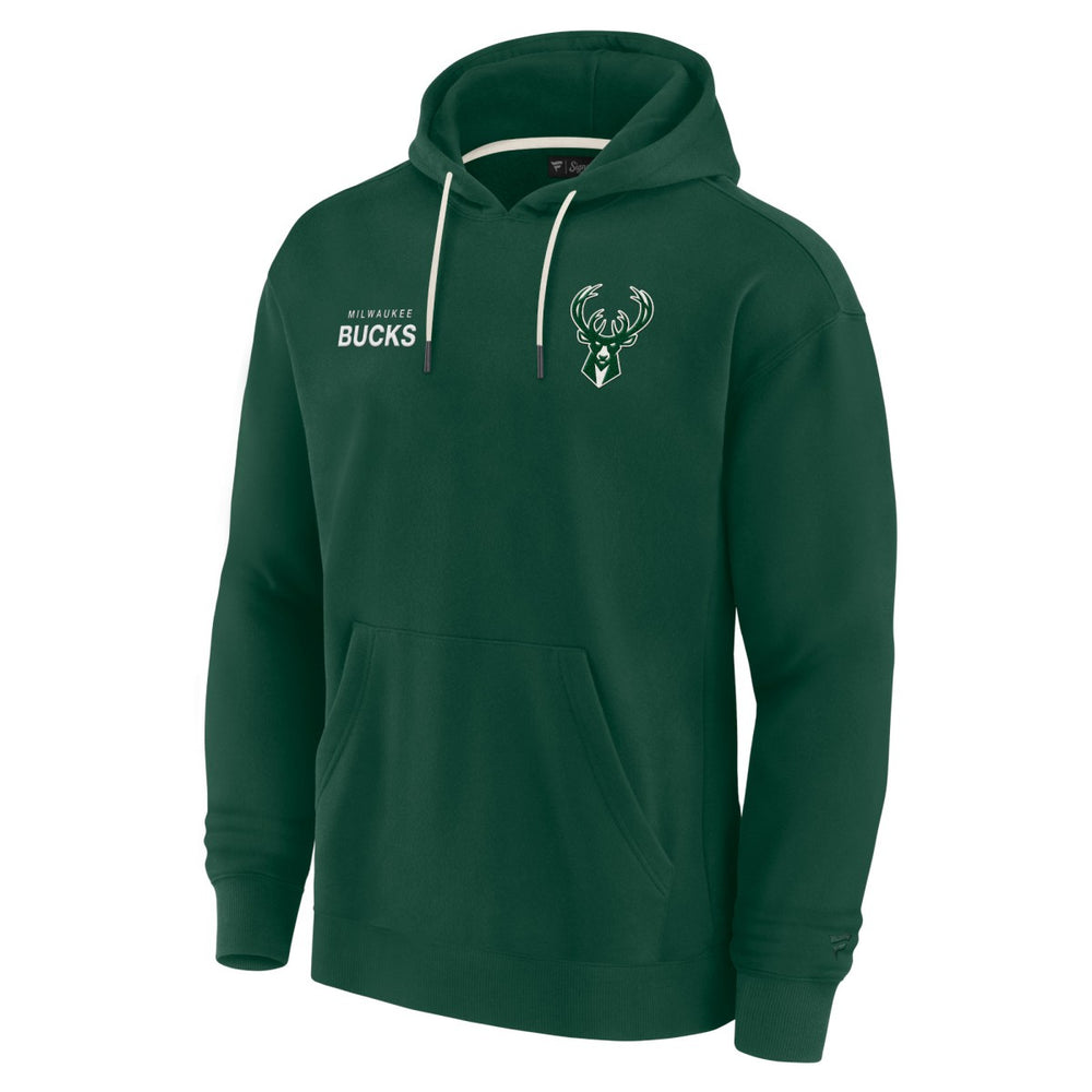 Fanatics Milwaukee Bucks Unisex Elements Super Soft Fleece Pullover Hoodie