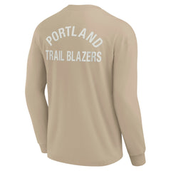 Fanatics Portland Trail Blazers Unisex Elements Super Soft Long Sleeve T-Shirt