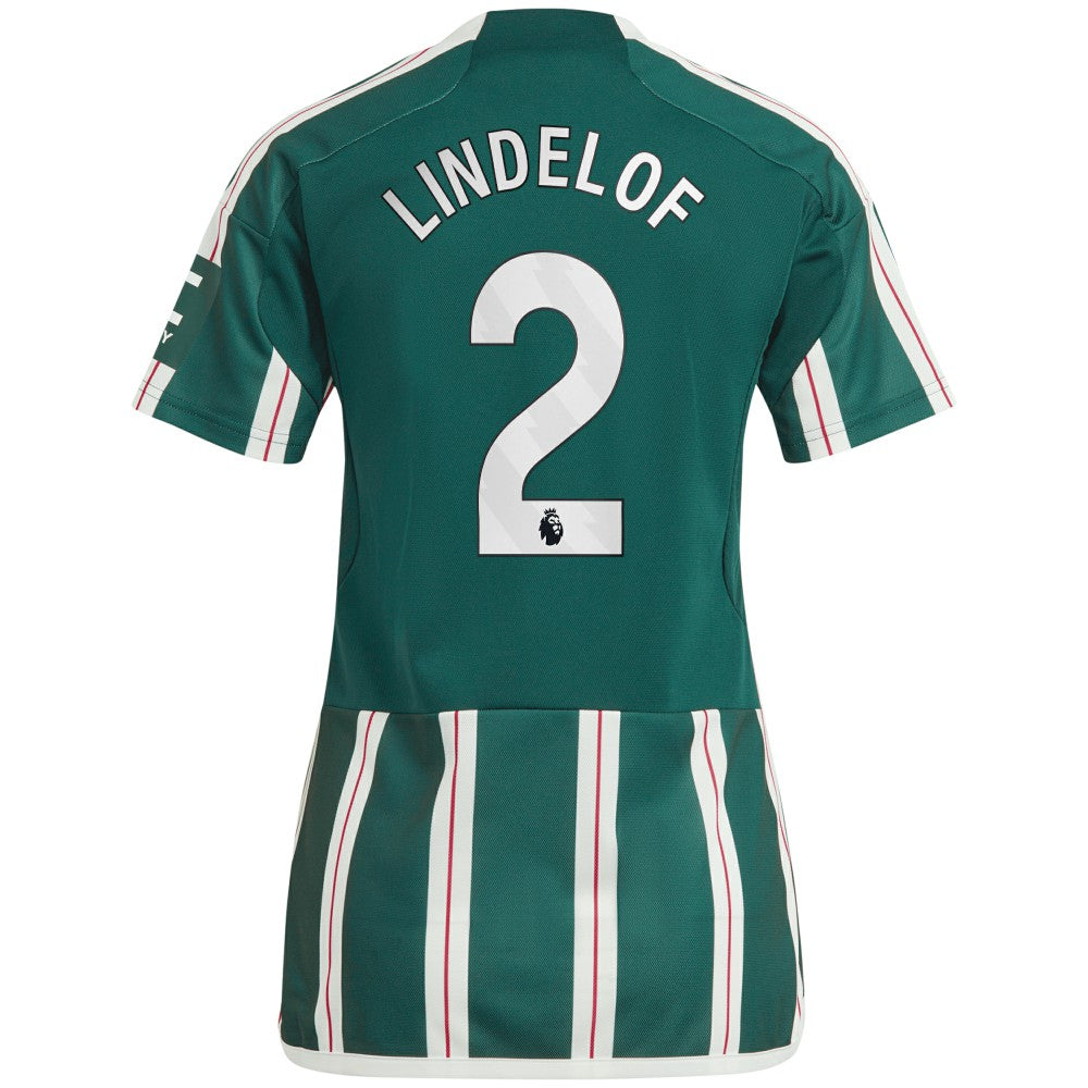 Victor Lindelof Manchester United Women's 2023/24 Away Replica Player Jersey