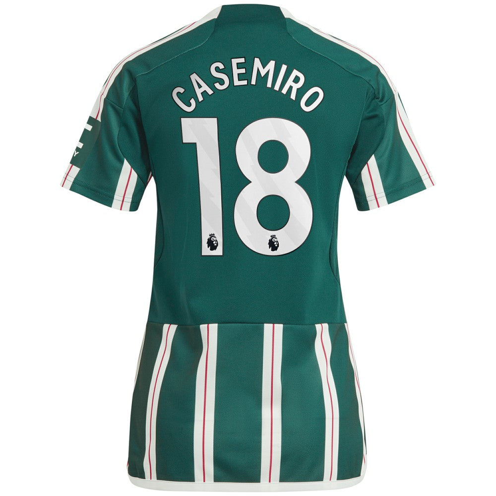 Casemiro Manchester United Women's 2023/24 Away Replica Player Jersey