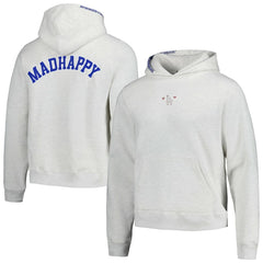 Heather Gray Los Angeles Dodgers Unisex Fleece Pullover Hoodie