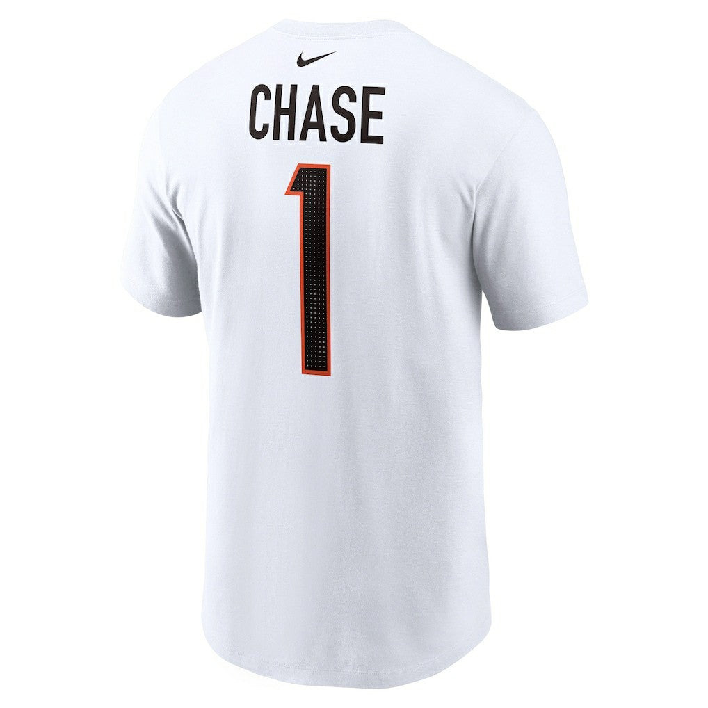 Ja'Marr Chase  Player Name & Number T-Shirt - Cincinnati Bengals T-shirts