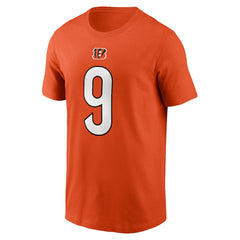 Joe Burrow  Player Name & Number T-Shirt - Cincinnati Bengals T-shirts