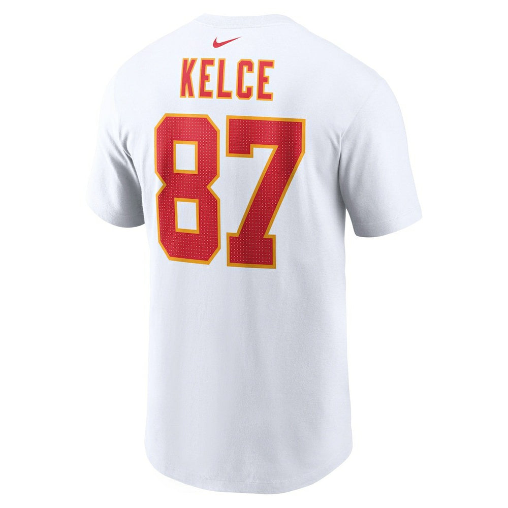 Travis Kelce  Player Name & Number T-Shirt - Kansas City Chiefs T-shirts