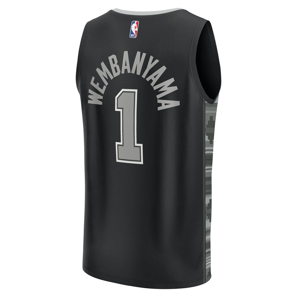 Fanatics Victor Wembanyama San Antonio Spurs Fast Break Player Jersey