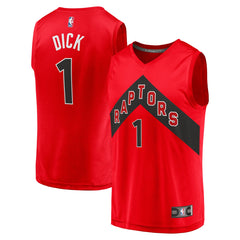 Fanatics Gradey Dick Toronto Raptors Youth Fast Break Player Jersey