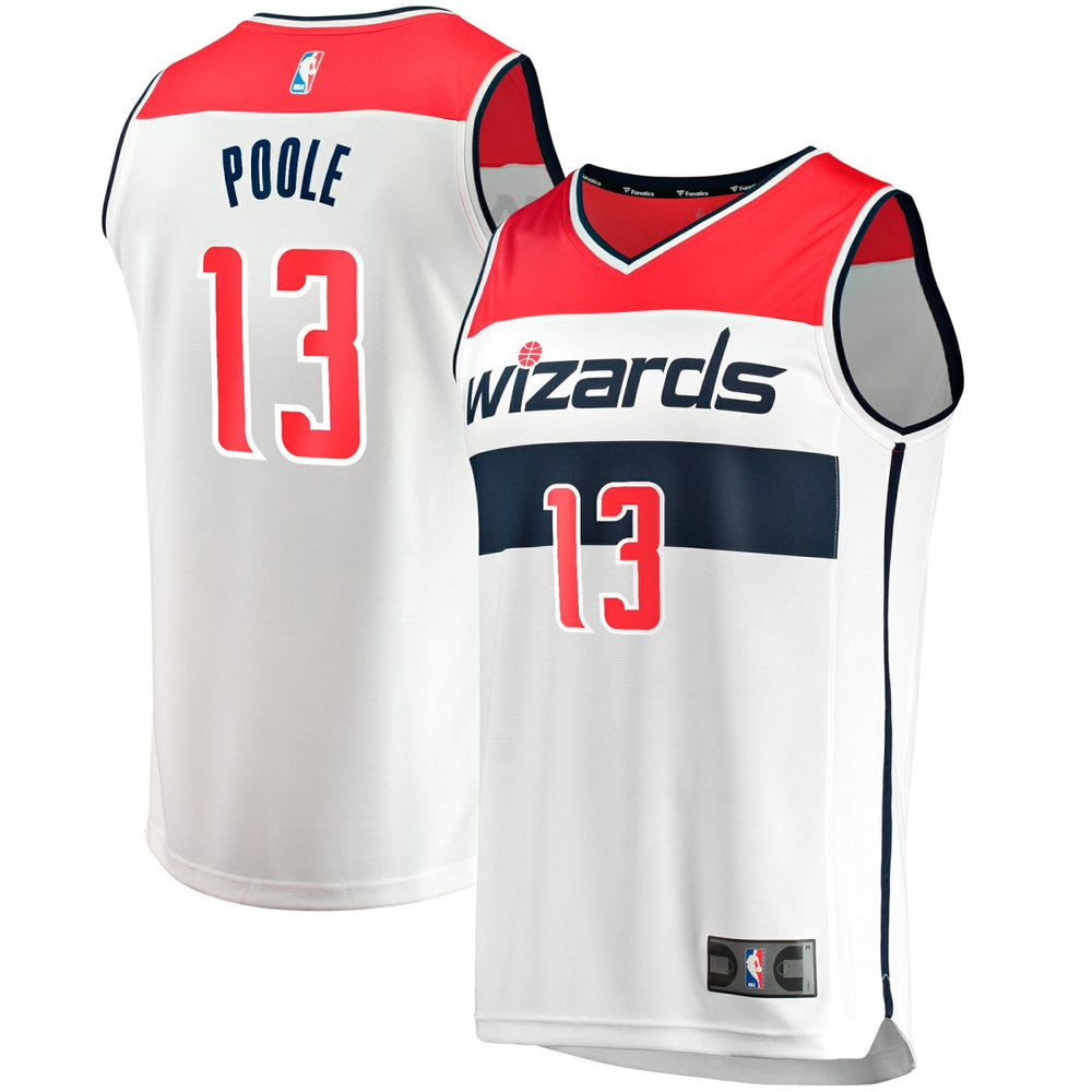Fanatics Jordan Poole Washington Wizards Youth Fast Break Player Jersey