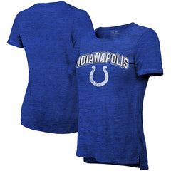 Majestic Threads Women's Indiana Nights Alternate Tri-Blend Boyfriend T-Shirt - Indianapolis Colts T-shirts
