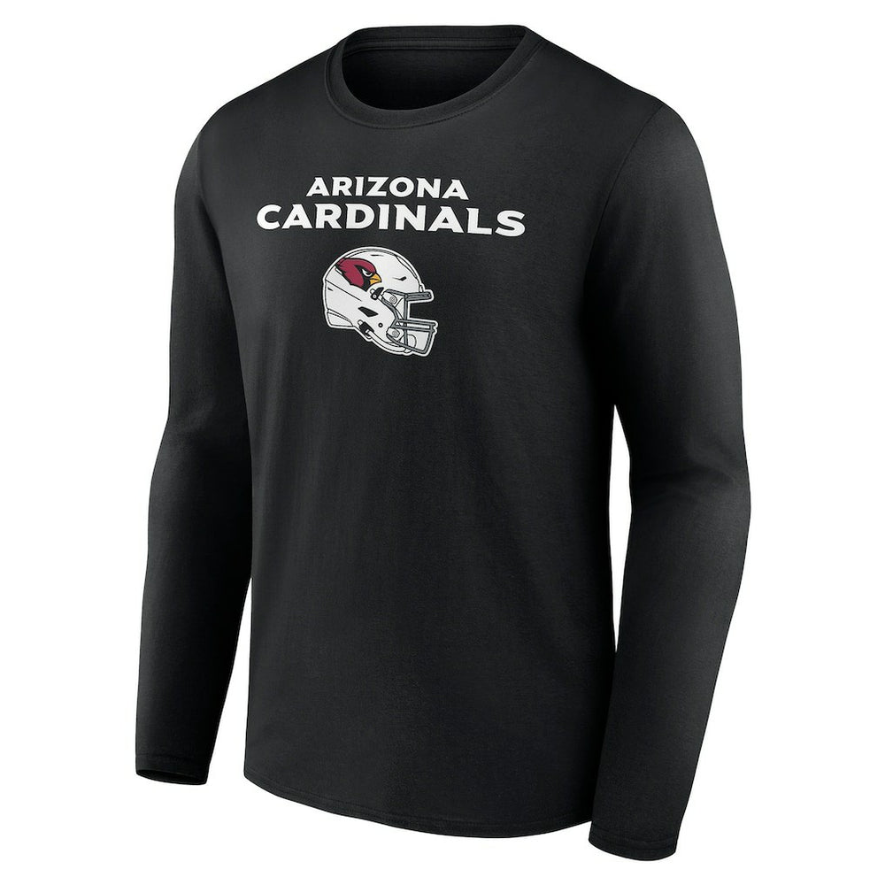 Personalized Name & Number Team Wordmark Long Sleeve T-Shirt - Arizona Cardinals T-shirts