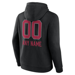 Personalized Name & Number Team Wordmark Pullover Hoodie - Arizona Cardinals Hoodies