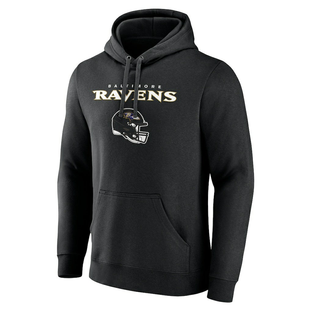 Personalized Name & Number Team Wordmark Pullover Hoodie - Baltimore Ravens Hoodies