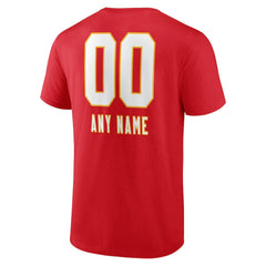 Personalized Name & Number Team Wordmark T-Shirt - Kansas City Chiefs T-shirts