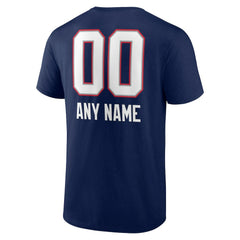 Personalized Name & Number Team Wordmark T-Shirt - New England Patriots T-shirts