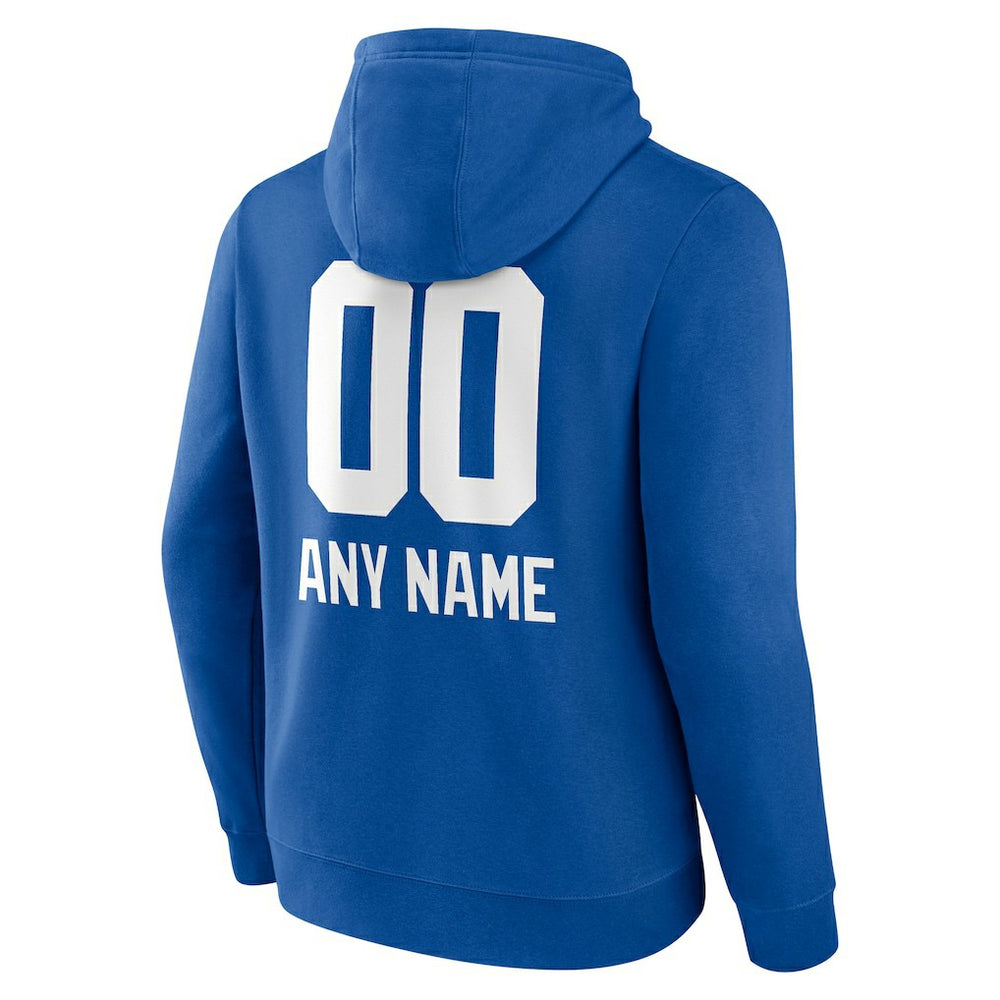 Personalized Name & Number Team Wordmark Pullover Hoodie - New York Giants Hoodies
