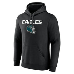 Personalized Name & Number Team Wordmark Pullover Hoodie - Philadelphia Eagles Hoodies