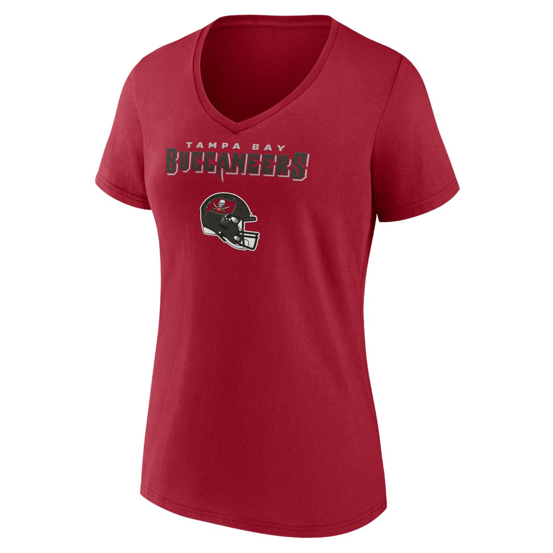 Women's Personalized Name & Number Team Wordmark V-Neck T-Shirt - Tampa Bay Buccaneers T-shirts