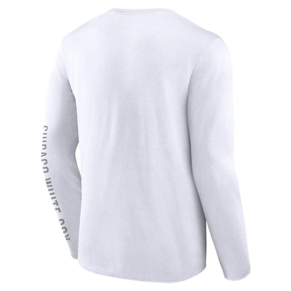 White Chicago White Sox Fanatics Press Box Long Sleeve T-Shirt