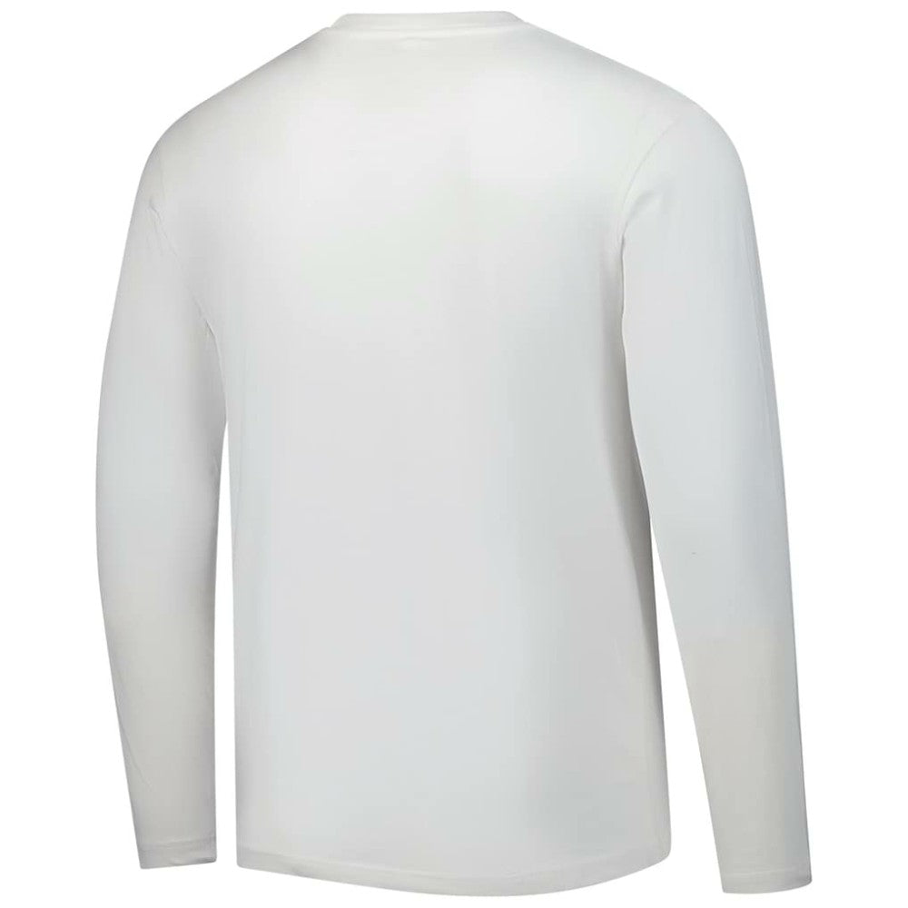 White Texas Rangers Fanatics Press Box Long Sleeve T-Shirt