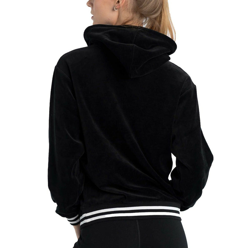Philadelphia 76ers Lusso Women's Nellie Oversized Velour Pullover Hoodie