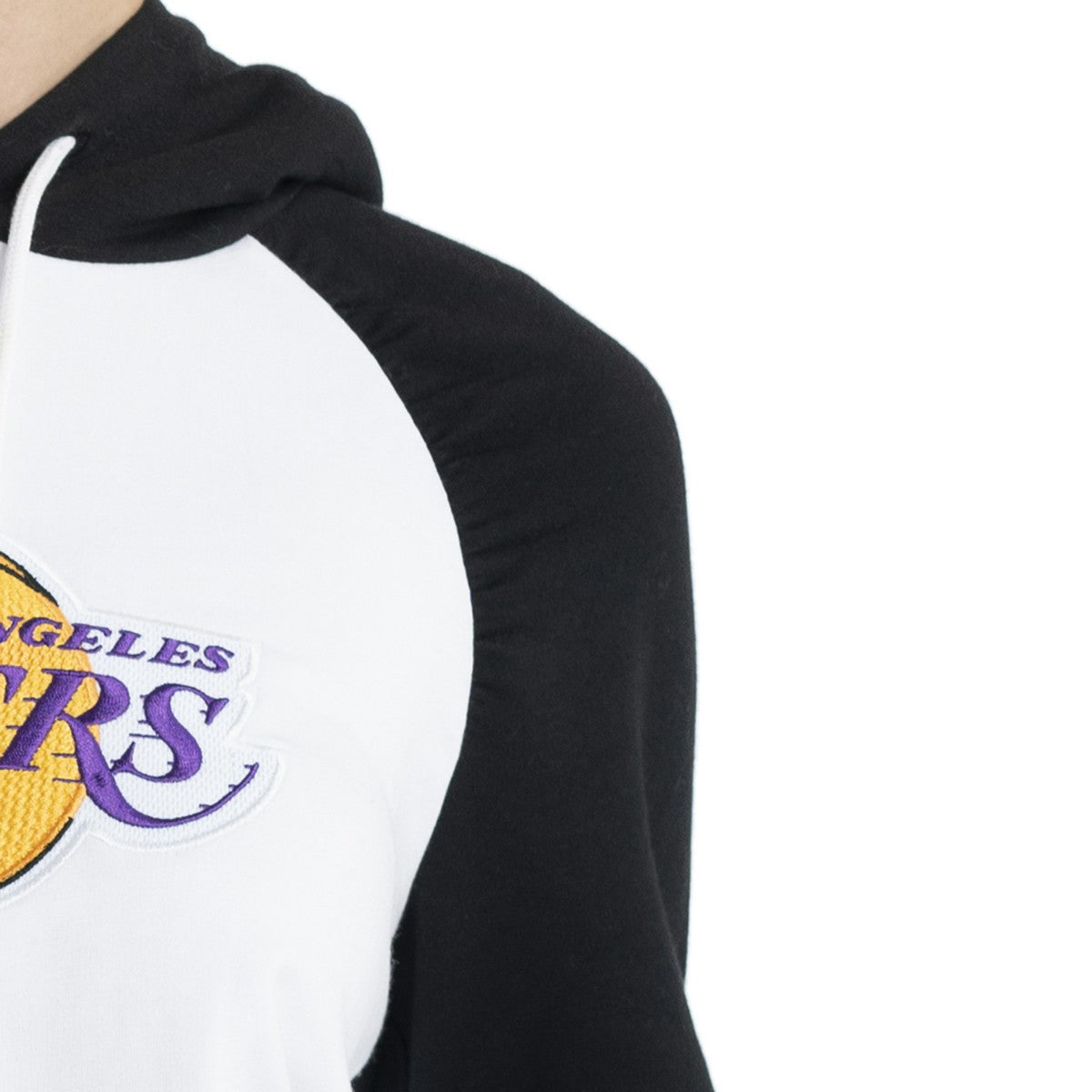 Los Angeles Lakers Lusso Women's Marlowe Tri-Blend Raglan Pullover Hoodie