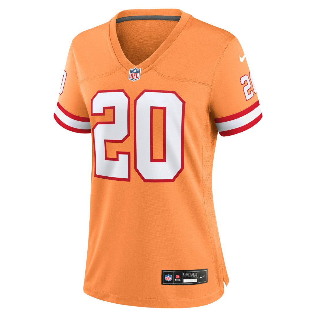 Ronde Barber  Women's Throwback Game Jersey - Tampa Bay Buccaneers Jerseys