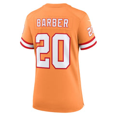 Ronde Barber  Women's Throwback Game Jersey - Tampa Bay Buccaneers Jerseys