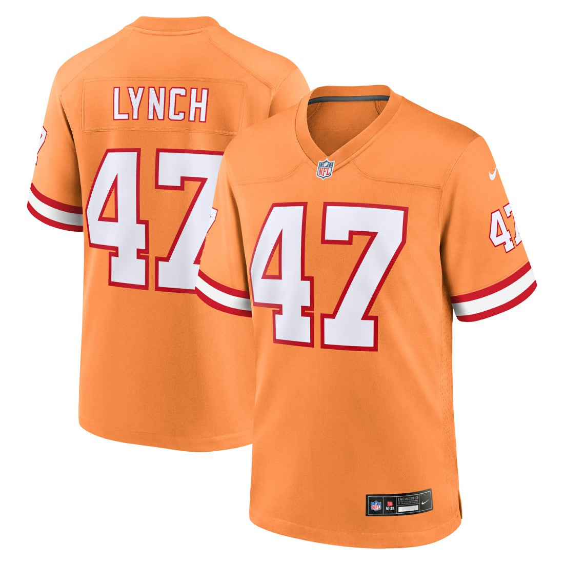 John Lynch  Throwback Game Jersey - Tampa Bay Buccaneers Jerseys