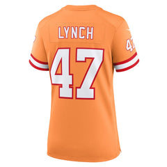 John Lynch  Women's Throwback Game Jersey - Tampa Bay Buccaneers Jerseys