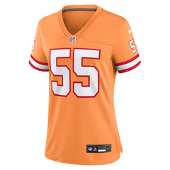 Derrick Brooks  Women's Throwback Game Jersey - Tampa Bay Buccaneers Jerseys