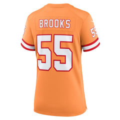 Derrick Brooks  Women's Throwback Game Jersey - Tampa Bay Buccaneers Jerseys