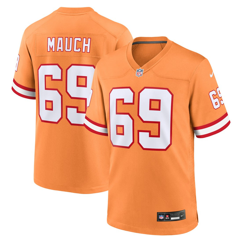 Cody Mauch  Alternate Game Jersey - Tampa Bay Buccaneers Jerseys