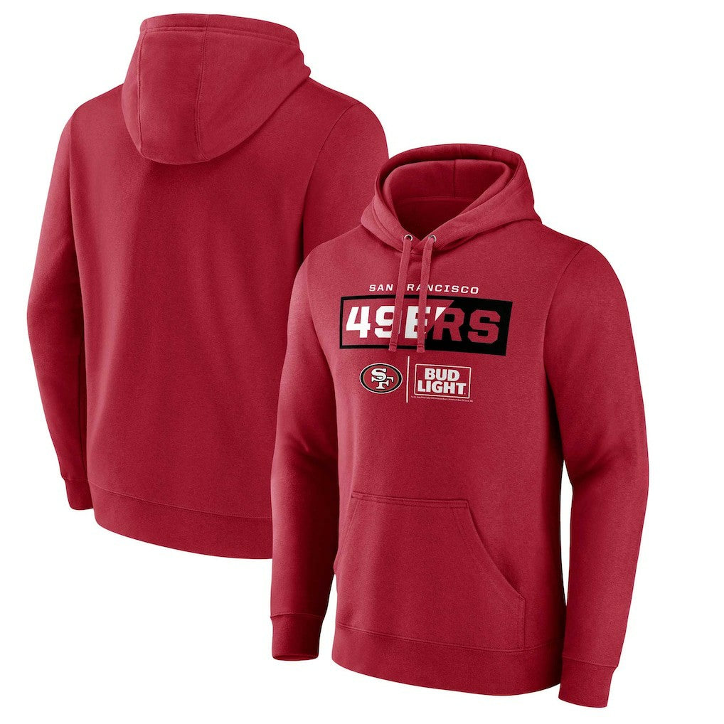 NFL x Bud Light Pullover Hoodie - San Francisco 49ers Hoodies