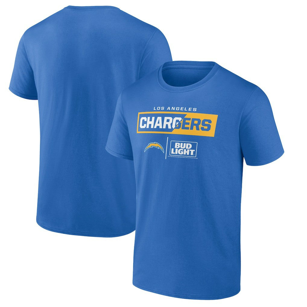 NFL x Bud Light T-Shirt - Los Angeles Chargers T-shirts