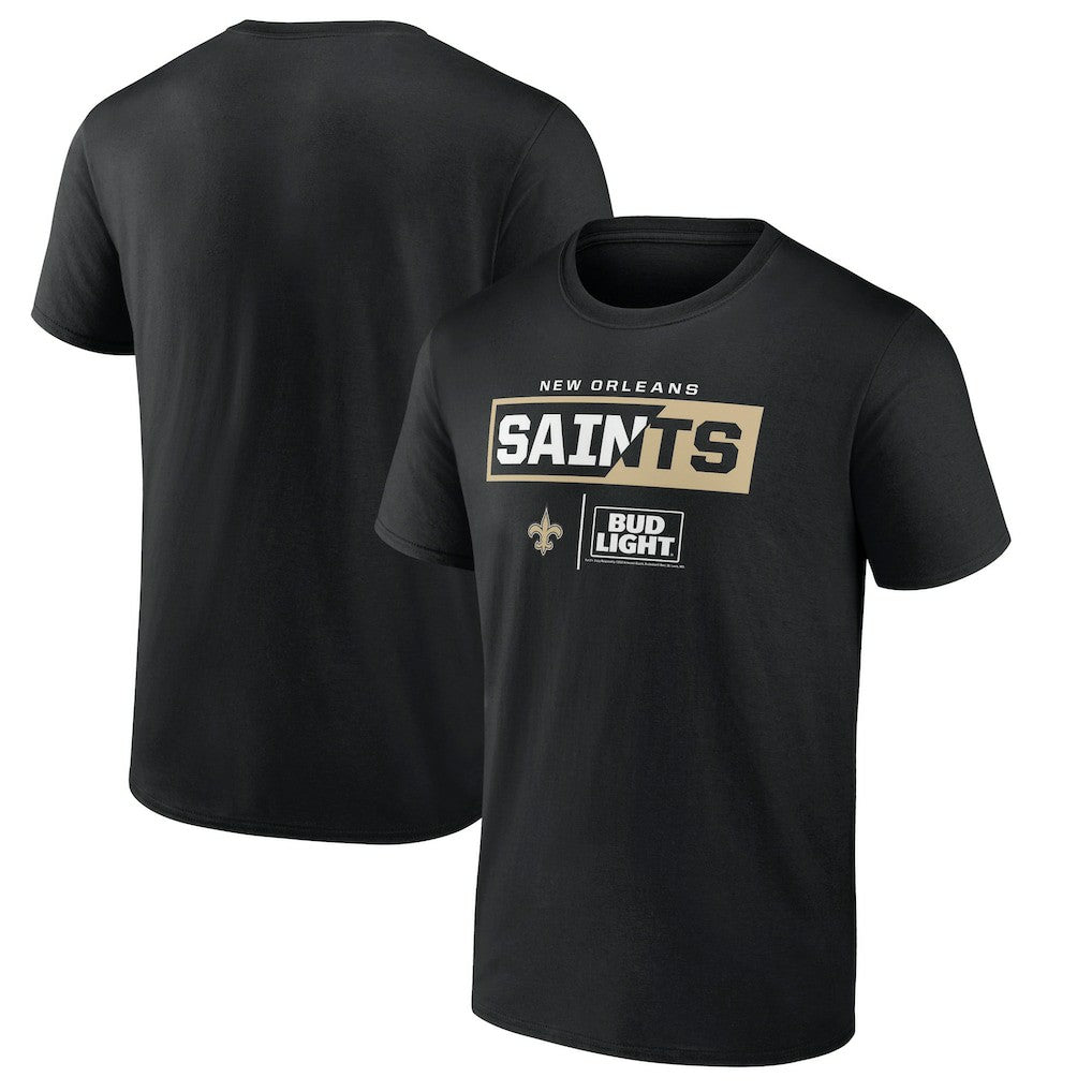 NFL x Bud Light T-Shirt - New Orleans Saints T-shirts