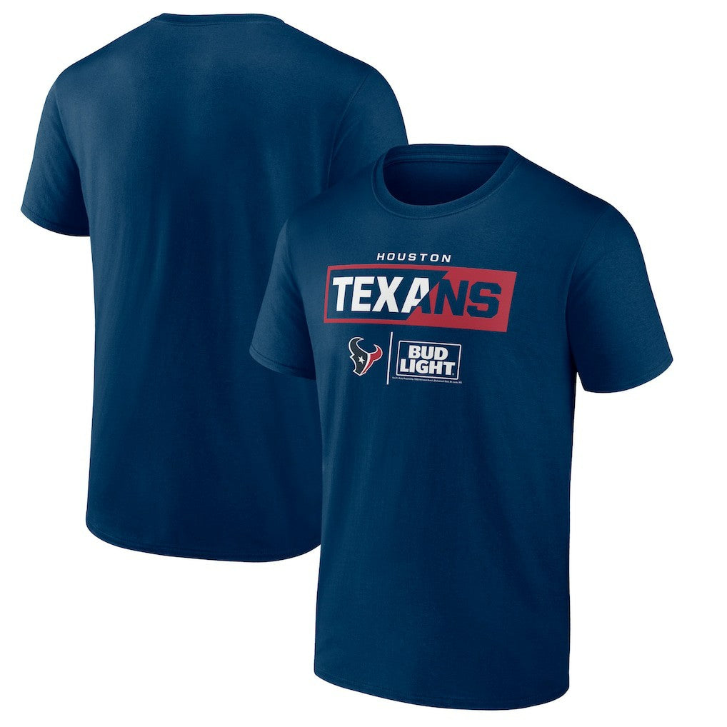 NFL x Bud Light T-Shirt - Houston Texans T-shirts