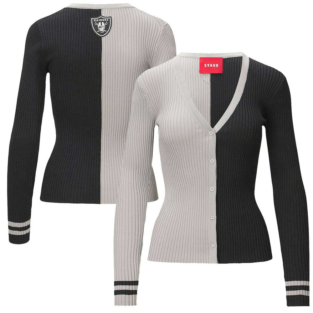 STAUD Women's Cargo Sweater - Las Vegas Raiders