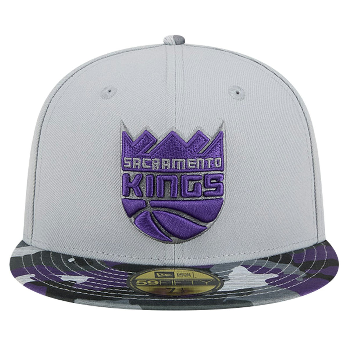 New Era Sacramento Kings Active Color Camo Visor 59FIFTY Fitted Hat